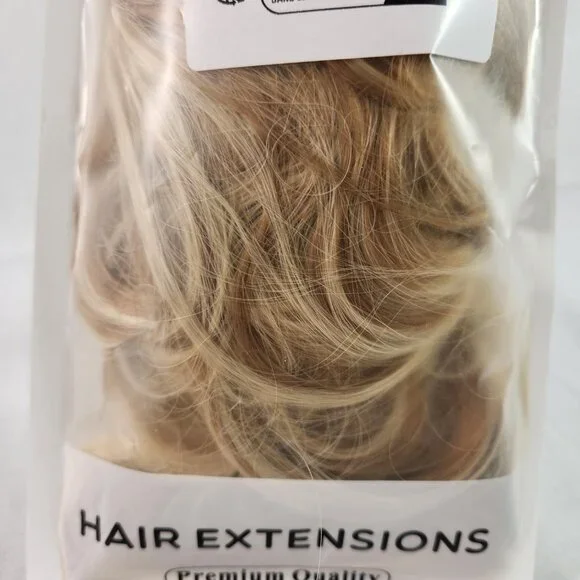Hair Extension Womens Dark / Bleach Blonde 14 Inches Unbranded NEW Fast Ship - Picture 4 of 8